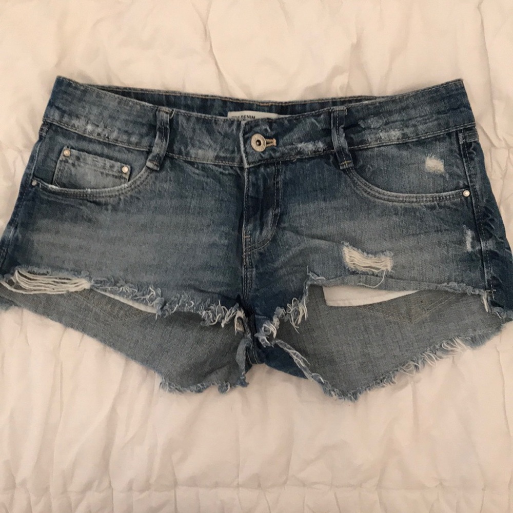 ZARA jean shorts